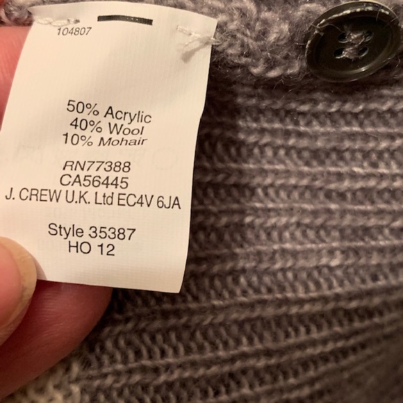 NWOT, J.Crew Striped Boatneck Sweater - Picture 8 of 8